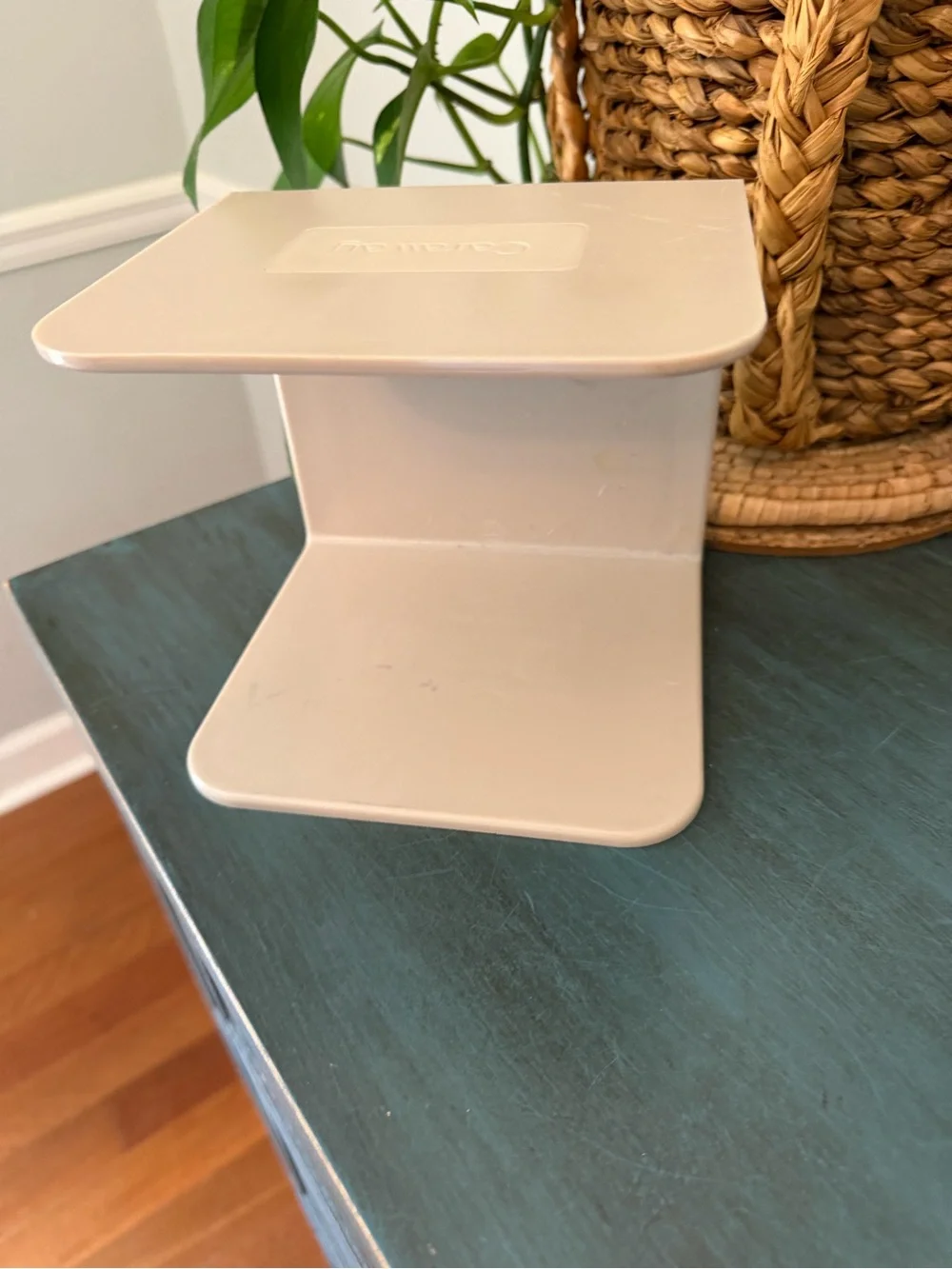 Caraway Kitchen Pantry Organizer Storage cream- colored Caraway rack